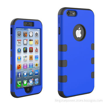 Silicone Case for iPhone 6, iPhone 6 Plus, Heavy Duty Defender RobotNew